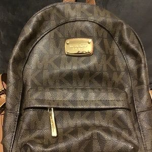 MK Leather backpack